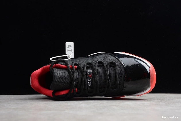  Red Black 528895-012 Jordan Retro mens Low 11 Air "Bred" 0817